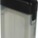 Kichvoe Portable Square Water Bottle 15Oz Lightweight Reusable Sports Flask with Leakproof Lid for Outdoor Gym Travel