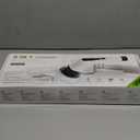 Leebein Electric Spin Scrubber, Cordless Cleaning Brush with 8 Replaceable Brush Heads, Tub and Floor Tile 360 Power Scrubber Dual Speed with Adjustable & Detachable Handle for Bathroom Kitchen Car (White)