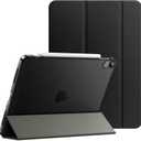 JETech Case for iPad Air 11-Inch M3/M2 (2025/2024), iPad Air 5/4 (2022/2020 5th/4th Generation 10.9-Inch), Slim Stand Hard Back Shell Cover with Auto Wake/Sleep (Black)