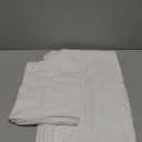 Ultra Soft Pillow Protectors with Zipper Standard Size - Set of 4 Breathable Pillow Covers - 100% Protection Against Stains, Dust & Dirt - Machine Washable (White)