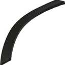 Rear Right Wheel Arch Molding Trim Compatible with Honda CR-V 2017 2018 2019 2020 2021 2022 Replace 74413TLAA01 74413-TLA-A01 Wheel Arch Trim Cover Rear Passenger Side Black
