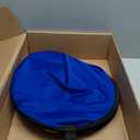 Selens Pop Up Backdrop Collapsible Background 2-in-1 Backdrop with Carry Bag, for Photo Studio Portrait Video Conference Vlog YouTube Live Streaming,Blue Grey, 39x59/1x1.5m