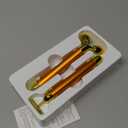 Amirce Face Massager Roller Golden 3D Roller Electric Facial Roller and T Shape Facial Roller Massager Kit Face Rollers