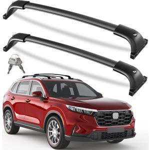 KINGGERI 300lbs Lockable Roof Rack Cross Bars Fit for 2023-2026 Honda CRV CR-V & CRV Sport Hybrid, Heavy Duty All Aluminum Crossbars Rooftop Cargo Basket Luggage Kayak Canoe Snowboard Bike