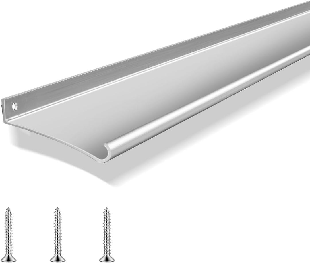 1PCS Aluminum Door Rain Drip Guard Cap, 47 Inch Drip Deflector Rain Diverter, Door and Window Rain Guards House