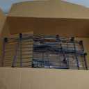 AHEONLAR 3 Tier Grey Storage Racks and Shelving - Heavy Steel Material Pantry Shelves - Adjustable Storage Shelf Metal Storage Rack Wire, Suitable for Warehouses, Closets, Kitchens