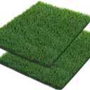 Artificial Grass for Dogs Pee Tray Fake Grass Mat for Professional Puppy Potty Trainer Replacement Dog Grass Pad for Indoor and Outdoor (29.1x19.6 Inch(Pack of 2))