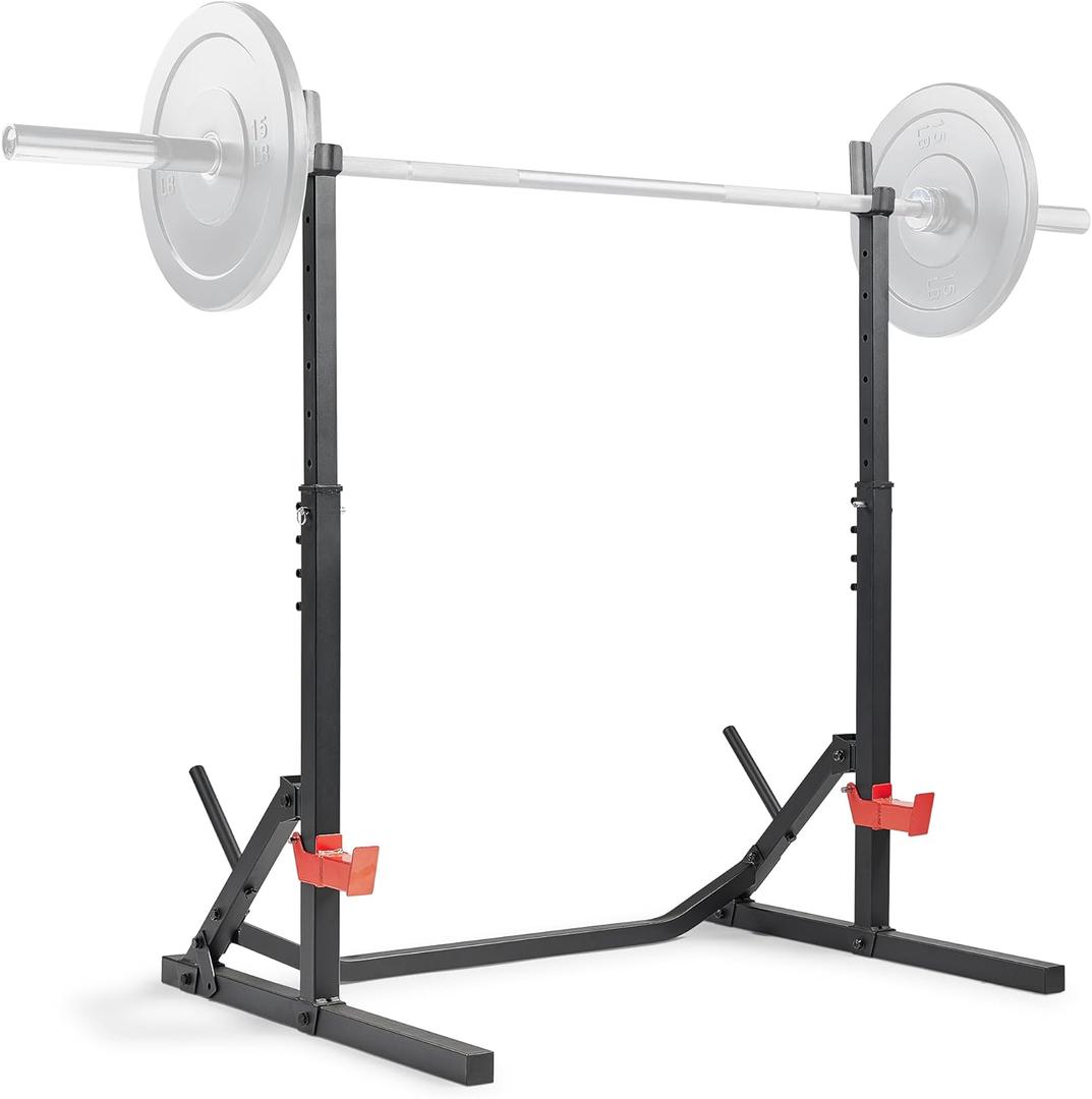 Sunny Health & Fitness Multifunctional Strength Training Home Gym  Complete Workout Equipment with Training Attachments, Optional Squat Stand, Power Rack Cage, Adjustable Incline Bench