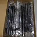 Ravinte 24 Pack 7.38" Cabinet Pulls Matte Black Stainless Steel Kitchen Cupboard Handles Cabinet Handles 7.38" Length, 5" Hole Center