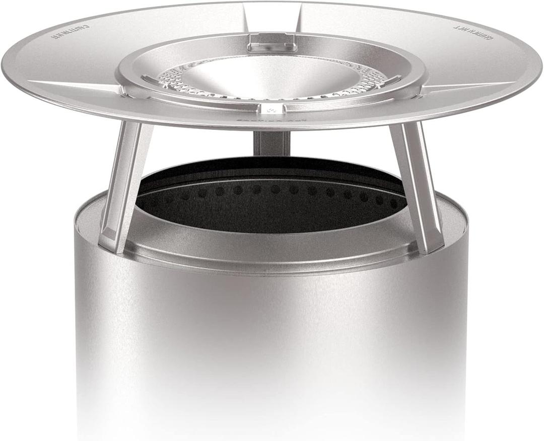 Solo Stove Ranger Heat Deflector - Enhance Warmth and Comfort for Your Fire Pit - Durable 304 Stainless Steel - Maximizes Heat Radius - Long-Lasting Camping Essentials, 5 lbs (Small)