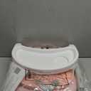 Baby Booster Seat for Dining Table with Removable Tray & Cushion, 3in1 Portable Toddler Booster Seat, 4 Height Adjustable Travel High Chair for Babies and Toddlers