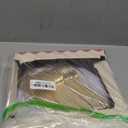 Supernal 60pcs Gold Plastic Dinnerware Set Includes Gold Plastic Plates and Disposable Silverware,Disposable Party Plates and Flatware Service for 12 Guests,Perfect for Birthday,Party,Wedding