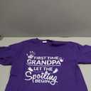 Promoted to Aunt Est 2026 Aunt to Be 1St Time Aunt T-Shirt, Violet, M