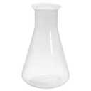 PATIKIL 1000ml Plastic Erlenmeyer Flask, 1 Pack Wide Mouth Conical Flask for Laboratory, Clear