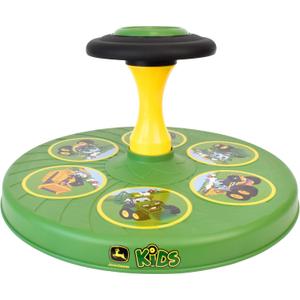 John Deere Twist-N-Twirl Spinning Activity Toy for Toddlers - Balance and Coordination Ages 18 Months+, standard