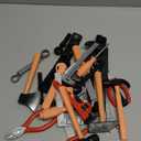 28 Pcs Kids Toy Tool Set Construction Party Supplies Plastic Pretend Play Accessory for Boys with Screwdrivers Pliers Axes Saws