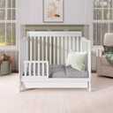 Dream On Me Convertible Crib Toddler Guard Rail in White, Compatible with Select Dream On Me Cribs, Crib to Toddler Bed Conversion, Easily Attachable (21.25L x 1.2W x 12.25H)