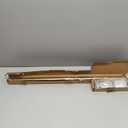 Ivilon Drapery Window Curtain Rod - End Cap Style Design 1 Inch Pole. 28 to 48 Inch Color Warm Gold