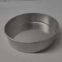 DecoPac 12 Inch 16 Gauge Aluminum Round Cake Pan, 12" W x 3" H, Made From Premium, Hardened Aluminium Alloy For Superior Durability, Uniform Wall Thickness for Even Rising