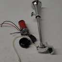 Yaetek 12V Single Trumpet Air Horn Chrome + Compressor Super Loud 150db For Truck Lorry Boat VAN Train