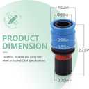 46138000 Faucet Spout Quick Coupling Replacement for Grohe Universal 46138000 46315000 48220000 12365000 64999000 1/2 inNo flow limit