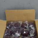 12 Pcs Light Scented Velvet Christmas Balls Bulk Winter Fir Scent Flocked Christmas Tree Ball Ornaments Hanging Baubles for Xmas Holiday Home Gift Yard Decor (Burgundy 3.15 Inch)