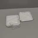 wowatt 2Pcs Rechargeable Battery Operated Ceiling Light, Motion Sensor Light Indoor Wireless Shower Lamp with Remote 3000K 4500K 6500K Dimmable Timing for Closet, Shower, Hallway, Patio (3CCT-Square)