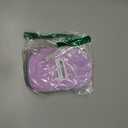 FYY Electronic Organizer, Travel Cable Organizer Bag Pouch Electronic Accessories Carry Case Portable Waterproof Double Layers All-in-One Storage Bag for Cable, Cord, Charger, Phone,-Light Purple