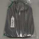 Fashy Hot Water Bottle with Gray Quilted Cotton Cover (67oz / 2L)  Made in Germany