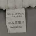 Couch Cover for Dogs Washable, Fuzzy Pet Couch Covers for 3 Cushion Sofa Pet Friendly, Non Slip Sofa Cover (White, 27.6" x 82.7"/70 x 210cm)