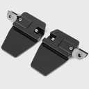 Wide Motorcycle Foot Pegs Pedal Compatible with Honda Rebel 1100 CMX1100 (2021-2025 CMX 1100 DCT), Aluminium Footrest Footpeg Extension Enlarge Step Board Extender (Black)