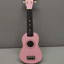 21 Inch Wooden Kids Toddler Child Children Acoustic Guitar Musical Instruments Ideal for 3-9 Year Old Boys Girls Gifts (Pink)