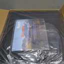 Tacoma Seat Covers 2016-2023 Full Set, Leather Truck Interior Sets with Lumbar Support Custom Fit for Toyota Tacoma 3rd Gen Double/Crew Cab SR SR5 TRD Sport TRD Off-Road TRD Pro(Black Red)