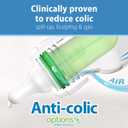 Dr. Brown's Anti-Colic Baby Feeding Set with Slow Flow Nipples, Travel Caps, Silicone Pacifier - Pink (13 Piece Set)