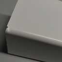 Thyle 1 Pcs 6 x 6 x 48 Inches(Actual 5.5 x 5.5) Post Sleeve Vinyl, White
