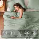 Quataly Oversized King Comforter Set Prewashed Lightweight Quilted Bedding