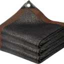 winemana 90% Shade Cloth for Garden- 5x6 FT Breathable Mesh Tarp for Vegetables & Plants, Outdoor Patio Sun Shade with Grommets - Chicken Coop, Dog Kennel Cover