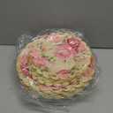 Pasimy 64 Pcs Floral Vintage Plates Paper Tea Party Tableware Set 9 Inch and 7 Inch Plates for Tea Party Birthday Baby Shower Wedding Bachelorette Party Supplies(Rose)