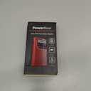 PowerBear Portable Radio | AM/FM, 2AA Battery Operated with Long Range Reception for Indoor, Outdoor & Emergency Use | Radio with Speaker & Headphone Jack (Red)