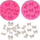 Mini Bow Silicone Fondant Mold Bowknot Candy Chocolate Mold Cake Cupcake Decoration For Birthday Party