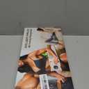 Ab Stimulator Muscle Toner, Abs Stimulator Abdominal Massage Belt with Heating for Lose Belly Fat & Cellulite Melting & Stomach Smooth & Firming, Lower Back Massager for Pain Relief Women Men Gifts (Black)