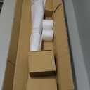 31.5/80cm Stainless Steel Commercial Door Push Bar Panic Exit Device with Exterior Lever Handle - Fits 30"-37" Wood & Metal Doors