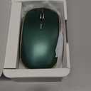 JOYACCESS 2.4G Slim Wireless Silent Mouse, Portable Wireless Computer Mouse with 5 Adjustable DPI Levels, USB Mice for Desktop, Notebook, MacBook, Chromebook, PC (Green)