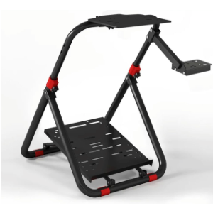 DIWANGUS Racing Wheel Stand Foldable Racing Simulator Cockpit Adjustable Steering Wheel Stand for Logitech G29 G920 G923 G27 G25 for Thrustmaster T248X T248 T300RS T150 458 TX Xbox PS4 PS5