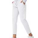 G Gradual Women's Pants with Deep Pockets 7/8 Stretch Ankle Sweatpants for Golf, Athletic, Lounge, Travel, Work, Size M