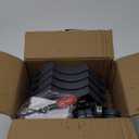 W B D WEIBIDA Round Dolly with Wheels Heavy Duty, Adjustable Pot Dolly 16-20 Inch, Large Plant Mover Indoor Outdoor, Muti Functional Rolling Dolly for Trash Can, Keg, Drum, Barrel (Grey)