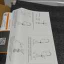 OWOFAN Kitchen Faucet with Pull Down Sprayer Brushed Nickel Stainless Steel 1 Handle Pull Out Spring Sink Faucets 1 Hole Or 3 Hole Dual Function for Farmhouse Camper Laundry Utility Rv Wet Bar