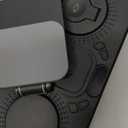 30W Magnetic Wireless Charger for Samsung, 6 in 1 Foldable Android Mag-Safe Charging Station for Tablet with Clock & 7 Color Light, Nightstand Charger for Galaxy S25 Ultra/Watch 8/Buds 3 Pro(Black)