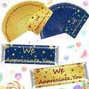 100 Pcs CNA Week Appreciation Gifts End of Year Teacher Gifts Employee Appreciation We Appreciate You Chocolate Candy Wrappers for Paraprofessional Team Party Favor DIY Lover Birthday Graduation(Star)