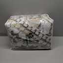 VK VK·LIVING 8x10 Area Rug Washable Rugs for Living Room Rug Vintage Design Boho Rug with Non Slip Living Room Rug Bedroom Carpet Stain Resistant, Home Decor, Beige